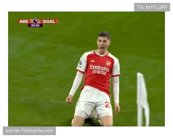 哈弗茨补时绝杀后狂奔庆祝，酋长球场陷入狂欢